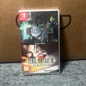 Black Final Fantasy Video Games Collection